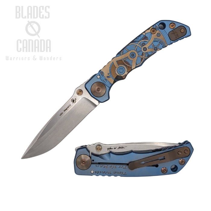 Spartan Blades Harsey Special Edition Folding Knife, Magnacut, Watch Works